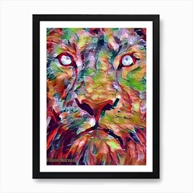 Lion Art Print