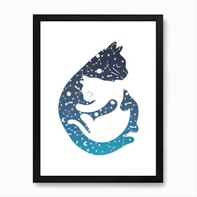 Cosmic Love Art Print