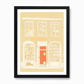 Florence The Book Nook Pastel Colours 3 Art Print