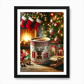 Christmas Mug Art Print