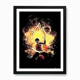 avatar the last airbender 5 Art Print