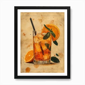 Tequila Cocktail 11 Art Print