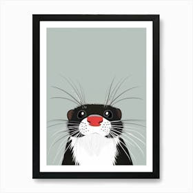 Ferret Art Print