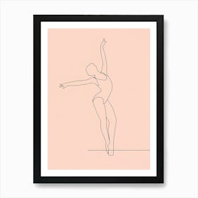 Ballerina Drawing 2 Poster