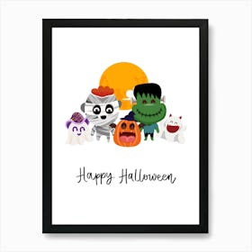 Halloween, Halloween gift, scary gift, Halloween party, Halloween design, Halloween painting..20 Art Print