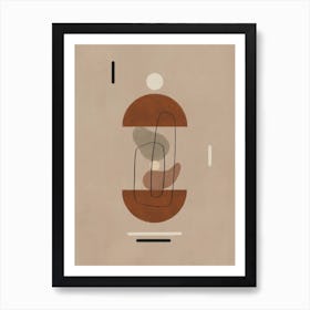 Mid Century Print No 1 Art Print