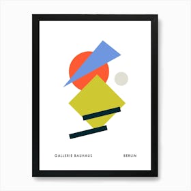 Bauhaus Exhibition Poster 3 Art Print