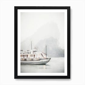 Mysterious Halong Bay Vietnam Art Print