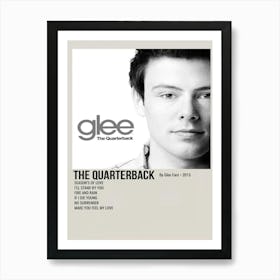 The Quarterback Poster By Glee Cast 2013 Art Print