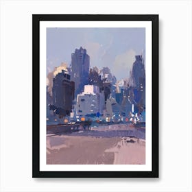 New York City Skyline Art Print