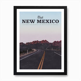 Visit New Mexico Poster