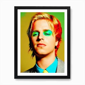 Tom Odell 2 Colourful Pop Art Art Print