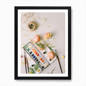 Easter Eggs 236 Art Print