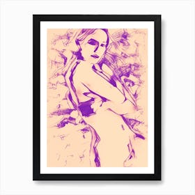Nude Woman 6 Art Print