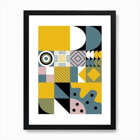 Bauhaus style 4 Art Print