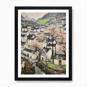 Keswick (Cumbria) Painting 1 Art Print