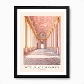 Royal Palace Of Caserta Italy 2 Travel Poster Art Print