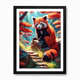 Red Panda Art Print