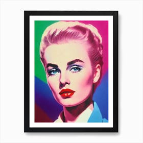 Jean Seberg Pop Movies Art Movies Art Print