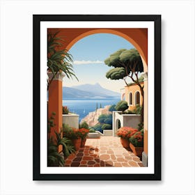 Archway To The Sea Art Print