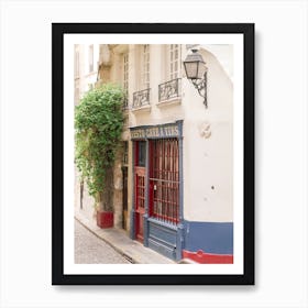 Paris Resto Art Print