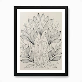 Floral Pattern 11 Art Print