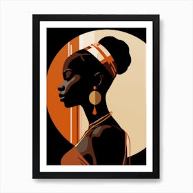 African Woman 38 Art Print