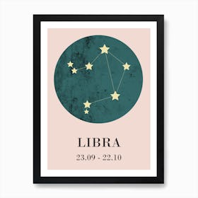 Libra Art Print I