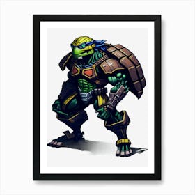 Teenage Mutant Ninja Turtles 8 Art Print