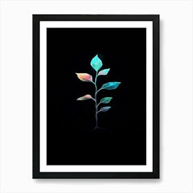 Tree In The Dark 1 Art Print