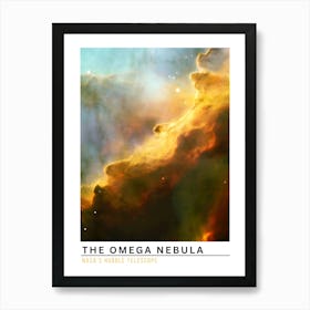 Omega Nebula Art Print