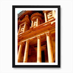 Petra the Treasury Art Print