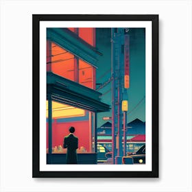 City At Night Art Print