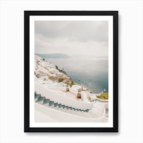 Stairs To Coast Art Print