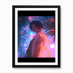 Tropical Nights Art Print