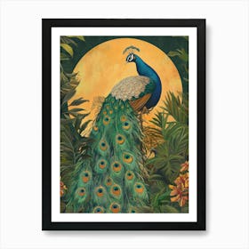 Peacock Poster