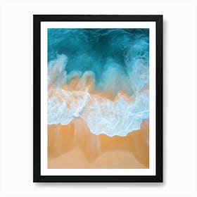 Sand And Ocean Art Print