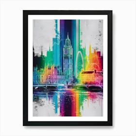 London Skyline Art Print