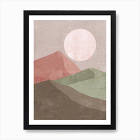 Abstract Landscape Painting 6 Art Print