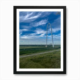 Dallas - Bridge Art Print