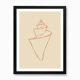 Seashell 08 Art Print