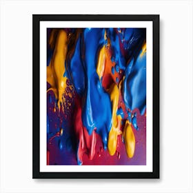 Lluvia De Colores Art Print