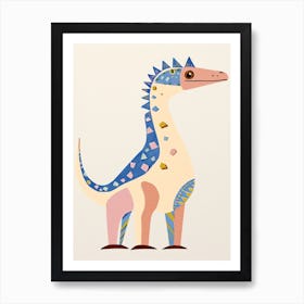 Nursery Dinosaur Art Citipati 1 Art Print