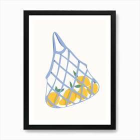 Bag of Lemons Kitchen Poster Art Print