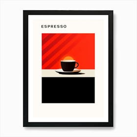 Espresso Coffee Art Print