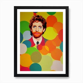 Seth Green Colourful Pop Movies Art Movies Art Print