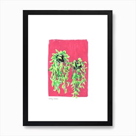 Hanging Plant Art Print