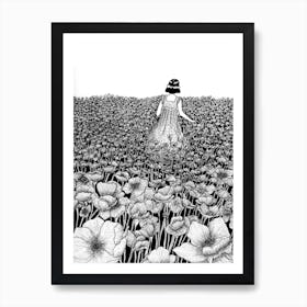 Field of Poppies Art Print