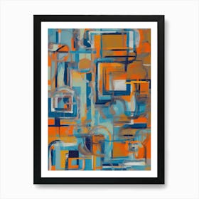 Abstract Painting 823 Art Print