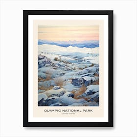 Olympic National Park United States 1 Poster Art Print